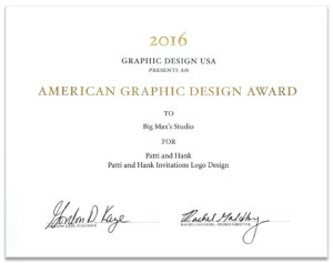 American Graphic Design Award to Big Max's Studio