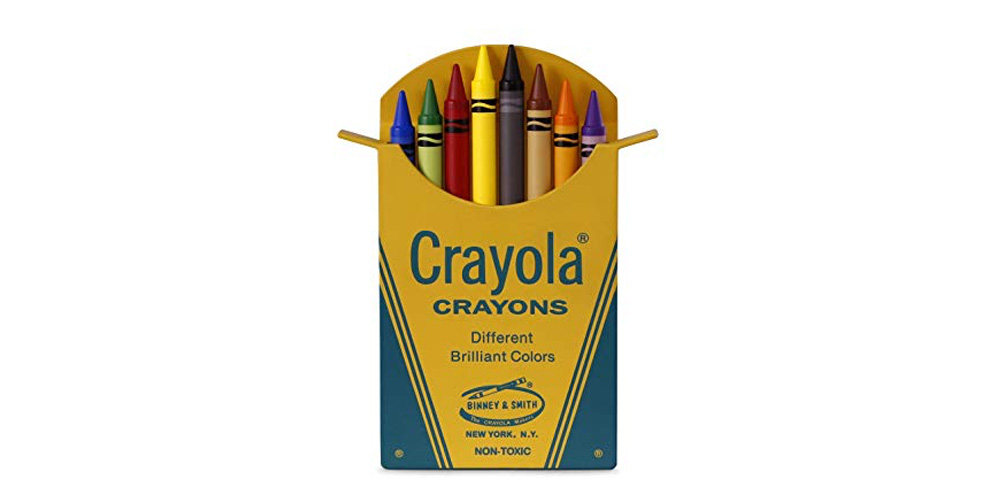 Image of a box of crayons