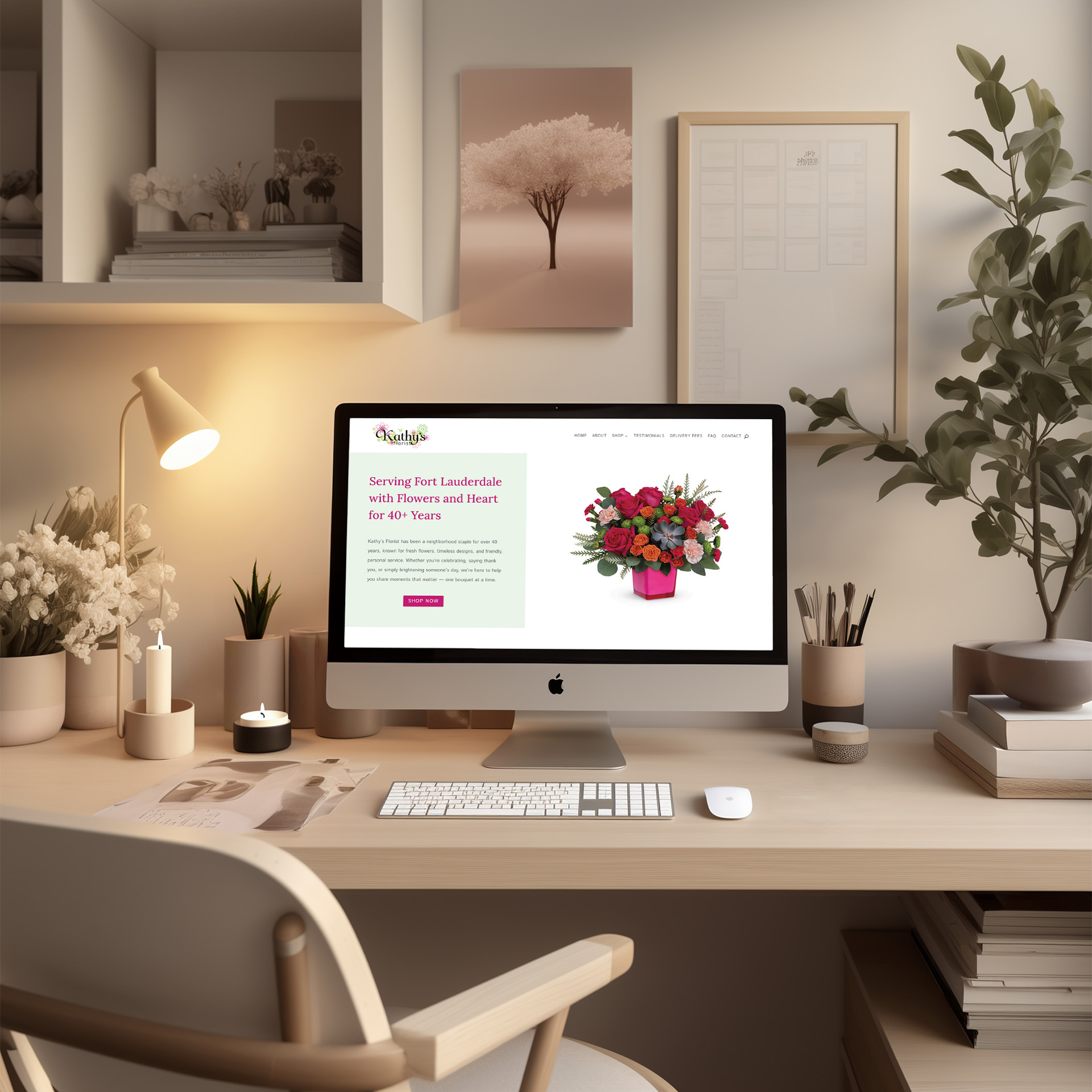 Kathy Florist Big Max's Studio